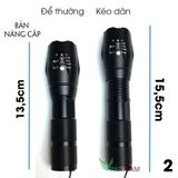  Đèn pin 5 chế độ đèn có thể phóng to CREE XML-T6 