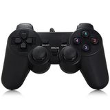  Tay cầm chơi game cho PC/Laptop, PS2, PS3 cổng USB đen (có gạt Analog và có rung) - dc2538 