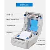  Máy in đơn hàng TMĐT Xprinter XP 490B in phiếu giao hàng tem vận chuyển bằng công nghệ in nhiệt không dùng mực -dc3907 