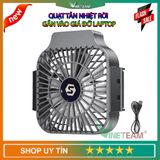  Quạt Tản Nhiệt Gắn Rời  Cho Gía Đỡ  Laptop Macbook Máy Tính Bảng Điều Chỉnh Được Tốc Độ Quạt  Có đèn led -dc4501 