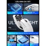  Chuột Gaming Không Dây Attack Shark R1 Siêu Nhẹ Chip Paw3311 Cực Mạnh 3 Chế Độ Kết Nối - DC5214 