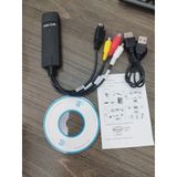  Dây cáp EasyCap USB 2.0 capture Ghi chương trình TV-VCD-DVD-Camera 