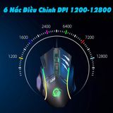  [Mã 99ELHA giảm 7% đơn 300K] Chuột ghìm tâm Demon Baron | Hỗ trợ ghìm tâm PUBG, Led RGB,8 nút Autotap,BH 3 tháng -dc4133 