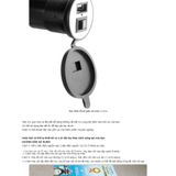  Sạc điện thoại gắn trên xe máy dành cho anh em grab chuyên nghiệp (Nhiều màu) -dc2572 