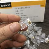  Hộp 100 hạt mạng RJ45 - CAT 5E, CAT 6 - Đầu mạng RJ45 -DC4674 