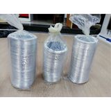  Ống bạc co giãn cuộn 8m thông gió hút mùi tốt phi 90, 100, 200, 300, 400 - DC5239 