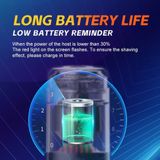  Máy Cạo Râu Trong Suốt Mini Bỏ Túi Đa Năng Chống Nước IPX7, 6 Lưỡi Dao Cạo, Dùng Sạc Type-C 