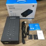  Bộ chia USB HUB Orico 20 cổng USB 2.0 IH20P-BK  làm phone farm ,sạc điện thoại ...  - Hàng Chính Hãng -dc4971 