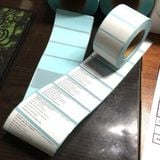  { RẺ NHẤT SHOPEE} 1 Cuộn Giấy In tem mã vạch, Tem Phụ kích thước 60x25mm ,1000 tem 