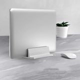  Giá đỡ kiêm đế dựng đứng Laptop Macbok máy tính bảng Ip Surface bằng nhôm nguyên khối 1 ngăn - laptop -dc4853 