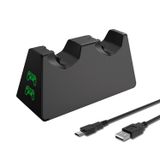  Đế sạc đôi cho tay cầm Playstation 4 có đèn LED báo hiệu sạc khi đầy pin - Dobe TP4 19012 -dc4818 