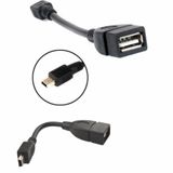  Cáp Mini USB OTG(Đen) -DC1835 