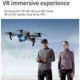  Flycam P5 Pro , Drone có camera 4k HD Camera Kép Có Định Vị 1080P WiFi Pin Khỏe Bay Xa 150M 