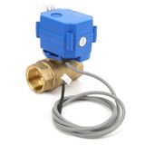  Cảm biến rò rỉ nước có van ngắt DN25, bảo vệ chống tràn bằng âm thanh AC100-240V 