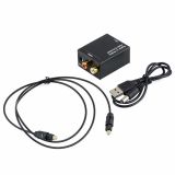 Bộ chuyển đổi Optical Audio to RCA Audio - Digital to Analog Audio R/L Kèm dây quang -DC633 