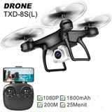  Máy Bay Điều Khiển Từ Xa Thông minh: Flycam TXD-8S Quay Video & Chụp Ảnh 1080p Trực Tiếp Từ Điện Thoại 