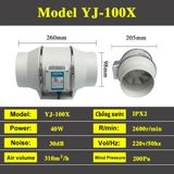  Quạt thông gió hút mùi đường ống đa năng 35w-40w lõi đồng -dc5290 