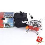  Bếp Gas Mini Du Lịch Xếp Gọn, Đánh Lửa Tự Động Hợp Kim Chống Gỉ Cao Cấp Tiện Lợi 