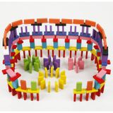  Bộ domino gồm 120 chi tiết nhiều mầu, cho bé chơi mà học 