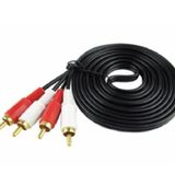  Cáp AV 4 đầu bông sen 1M5 (Đen) -dc1231 