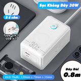  Ổ cắm sạc siêu nhanh cổng Type C USB hỗ trợ sạc không dây cho điện thoại thông minh 30w 60w - dc5171 
