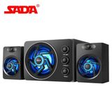  Loa Máy Tính - SaDa D-209 Bass và RGB - Vô Địch Trong Tầm giá (Tương thích Điện thoại, Máy tính, Smart Tivi) 
