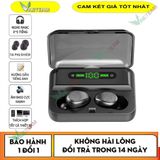  [XẢ HÀNG ] Tai nghe true wireless tws F9 | bản QUỐC TẾ | nút cảm ứng | Bluetooth 5.0 | Pin  280 giờ 