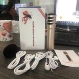  Micro karaoke kiêm sound card live stream C7 -Hàng chất lượng 