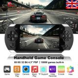  Máy chơi game Psp cầm tay 4 nút X6 màn hình 4.3 inch chơi được game thùng NES SNES GBC GBA SMC 