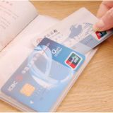  Bao hộ chiếu PVC có kẹp giữ passport và giấy tờ tùy thân -dc3785 