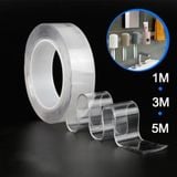  Băng Dính Nano Dán 2 Mặt Trong Suốt/ Băng Keo 2 Mặt Đa Năng 