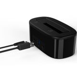  Dock cắm ổ cứng USB 3.0 Orico 6218US3 Đế ổ cứng loại 1 khe cắm: 3.5" và 2.5" -DC2172 