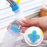  Đầu vòi lọc tăng áp 360 độ Có thể kéo dài tăng áp lực nước rửa chén bát có khóa cổ dê, cánh quạt 