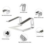  Giá đỡ để laptop stand notebook Macbook máy tính xách tay hợp kim nhôm có thể tháo rời kiêm tản nhiệt -dc4485 