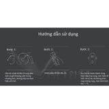  Nhiệt Kế Hồng Ngoại Cầm Tay Xiaomi iHealth tăng đèn led usb -dc3067 