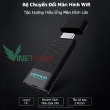  HDMI không dây chính hãng Vention Hiển thị WiFi Dongle 1080P TV Stick (Đen)M-2.4G -DC3085 