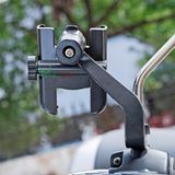  Giá Đỡ Điện Thoại Gắn Xe Máy Inox C2/ S500 / A5 Chống Rung, Chống Cướp Cực Chắc Chắn 