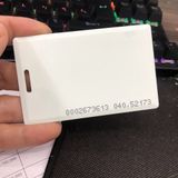  Thẻ chấm công bằng từ loại dầy 18 số, loại dày 1.8mm -thẻ ID chip TK4100 dùng làm thẻ nhân viên, thang máy ...dc4733 