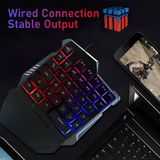  Bàn phím giả cơ 1 tay giá rẻ G7 chơi các game mobi Freefire, CF, liên quân,...siêu chất -dc4959 