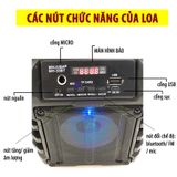  Loa Kẹo Kéo Karaoke Bluetooth Mini MH-33bt VÀ MQ-A403 - Tiện lợi - Âm to - Cực đã 
