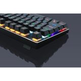  Bàn Phím Cơ chơi game Zuoya X51 - Led Rainbow ( 87 Phím, LED RGB, Blue/Black Switch ) -dc3663 