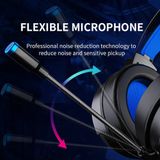  Tai nghe gaming chụp tai có mic  âm thanh nổi, có micro siêu rõ,  có đèn LED RGB cho máy tính, điện thoại G58 -DC5055 