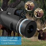  Ống Nhòm 40x60 HD Hỗ Trợ Tầm Nhìn Ban Đêm Cho Hoạt Động Ngoài Trời  chống thấm nước -dc3363 