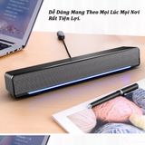  Loa Vi Tính Siêu Trầm SADA V-196 2022 có dải đèn led cao cấp thích hợp với cả tivi laptop điện thoại -DC4890 