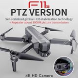  Flycam SJRC F11S / F22S 4K PRO - Bay 3Km 25 phút, Camera 4K, Gimbal chống rung 2 trục và chống rung điện tử EIS 