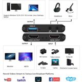  Video capture card HDMI USB 3.0 Livestream 4K 30hz 1080P 60hz cho máy ảnh, PS4, XBOX, PC, Laptop 