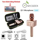  Micro karaoke kèm loa Bluetooth Micgeek Q11 -HÃNG PHÂN PHỐI CHÍNH THỨC -dc3120 