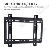  Giá treo tivi cố định hỗ trợ kích thước TV 14-47 inch đi kèm ốc vít -dc4694 