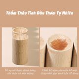  Trụ gỗ cây phong khuếch tán lan tỏa mở rộng hương tinh dầu thơm 