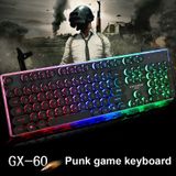  Bàn phím giả cơ cổ điển có dây có đèn led Eweadn Classic GX60 -dc2868 